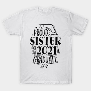 Graduation Family Shirts, Proud Family of a 2021 Graduate T-Shirt